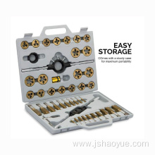 45 pcs Tap and Die Threading Tool Set